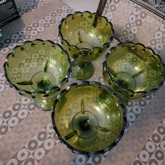 Vintage 4-Pc Indiana Glass - Picture 2 of 7